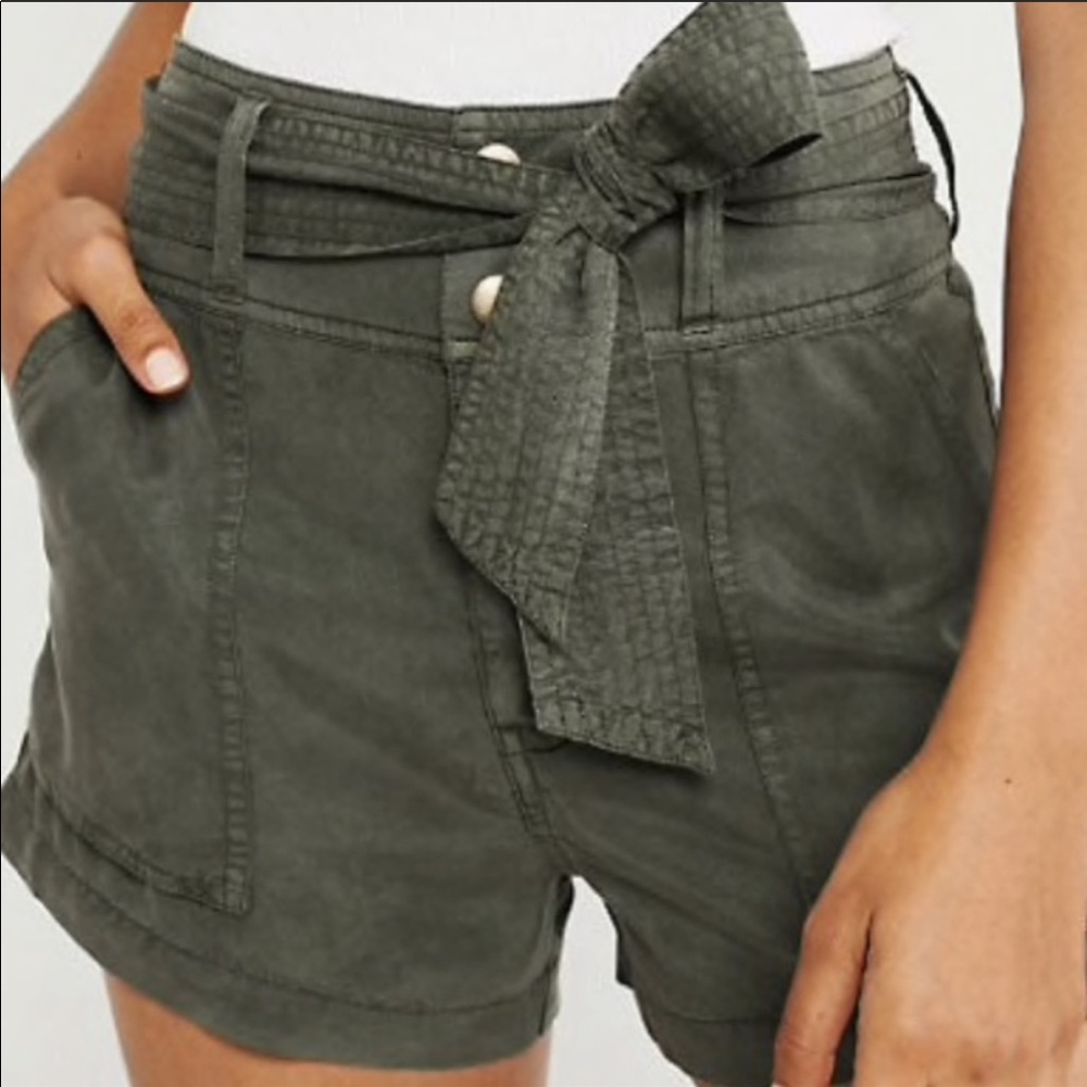High waisted Abercrombie shorts